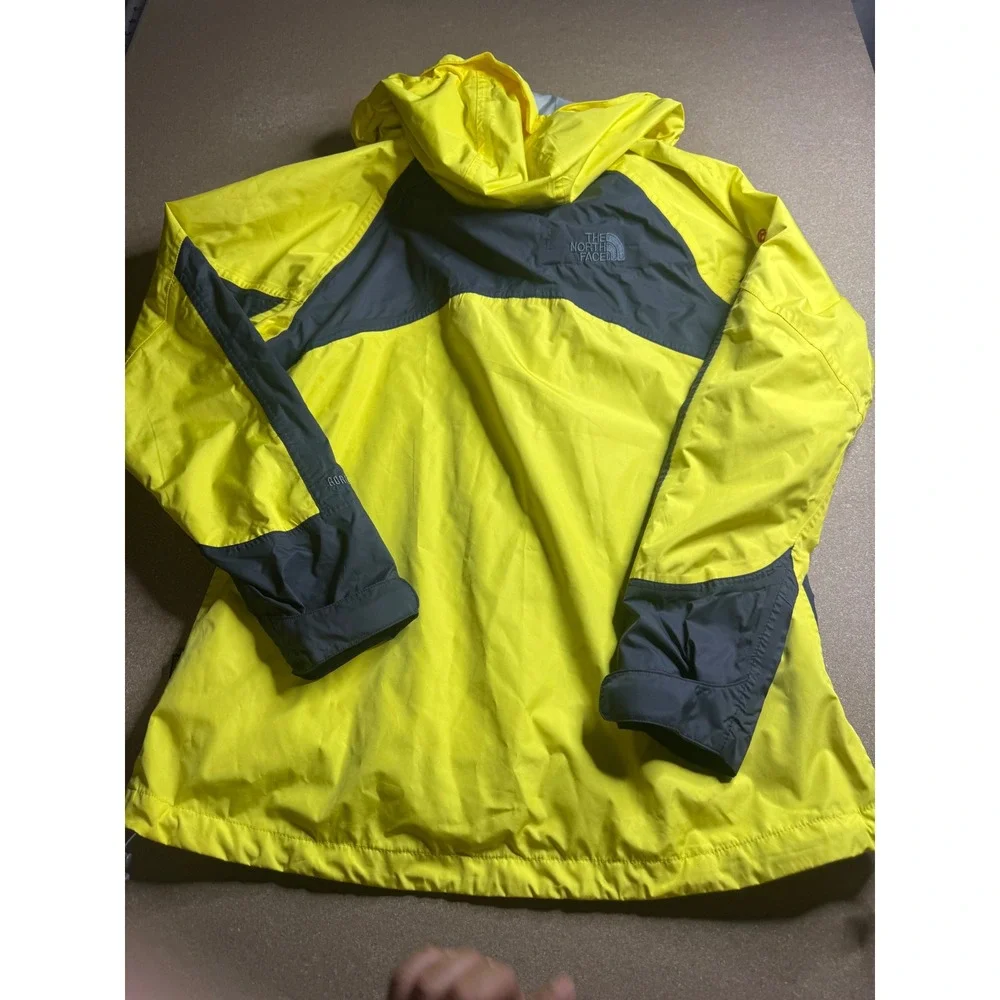 The‎ North Face Summit Series GORE-TEX Raintex Jacket Yellow Grey XL NP10311